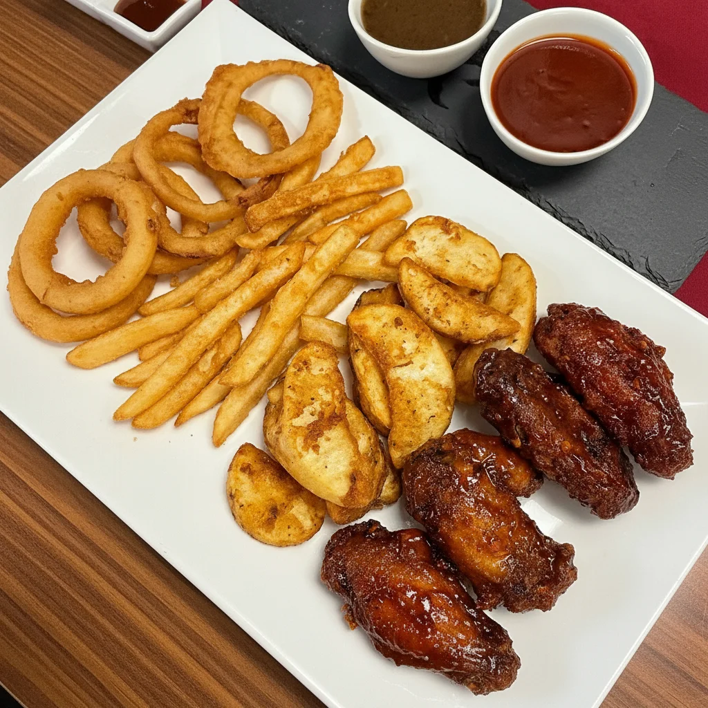 50 piece wing combo party platter at Ring A Wing London Ontario