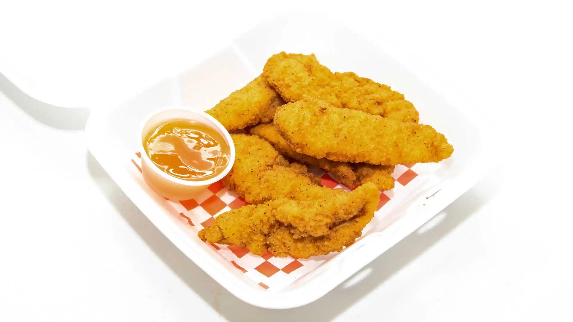 Chicken fingers at Ring-a-Wing London - hand-breaded boneless chicken