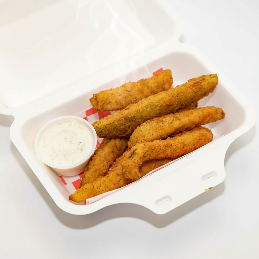 Chicken Stripes - Crispy hand-breaded chicken tenders at Ring A Wing